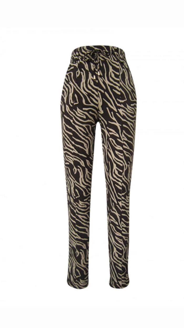 Ezray pants Wild life print AimeBalance -Broeken Label-L 1