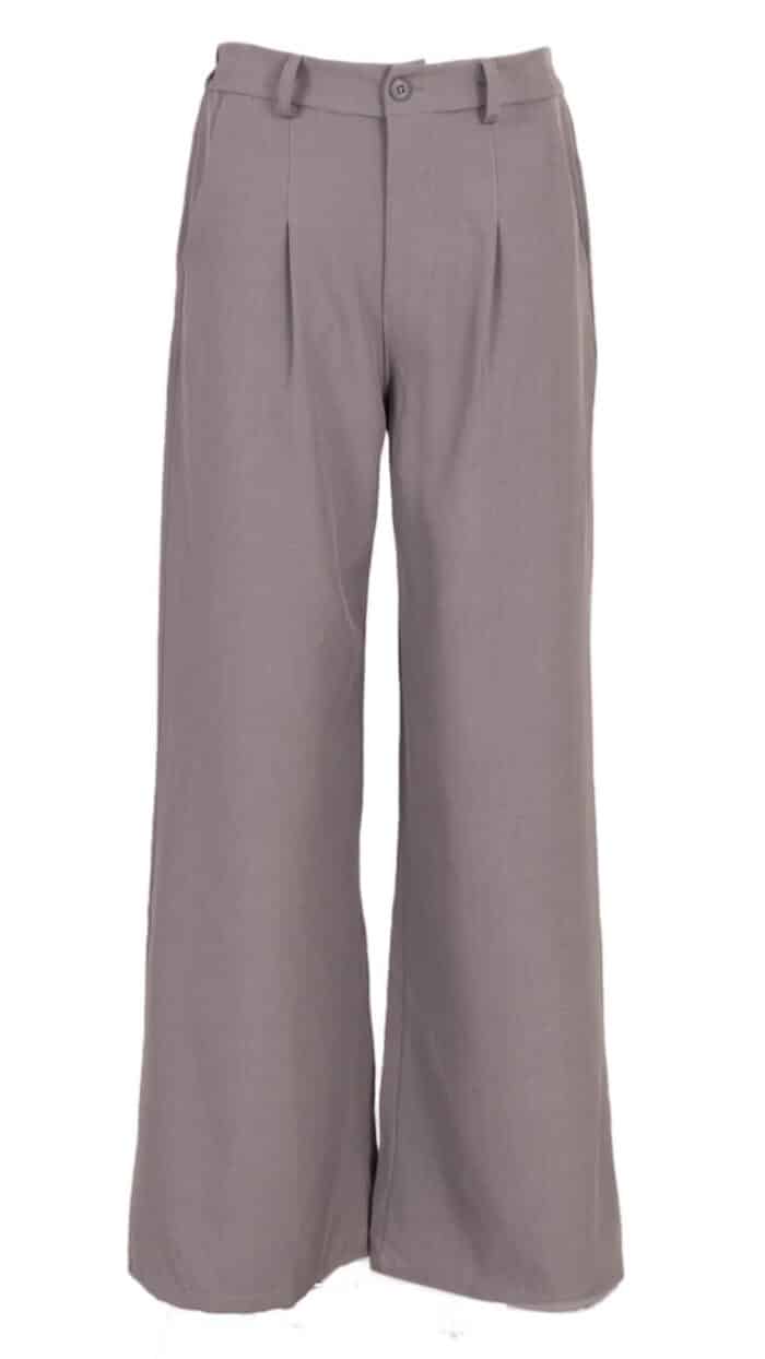 Pantalon Sam wide leg Azzurro -Broeken Label-L 1